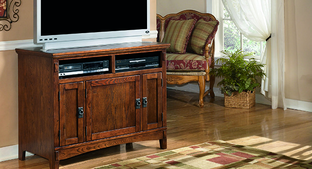 Cross Island TV Stand